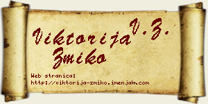 Viktorija Žmiko vizit kartica